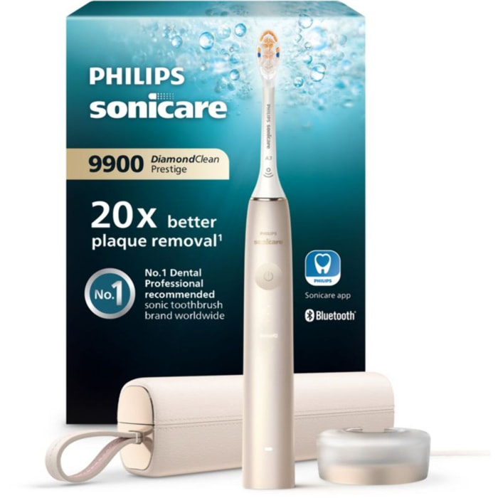 Brosse à dents électrique PHILIPS Sonicare Diamondclean Prestige 9900 HX9992/11