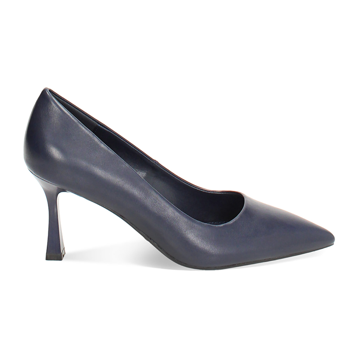 Décolleté blu, tacco 7,5 cm