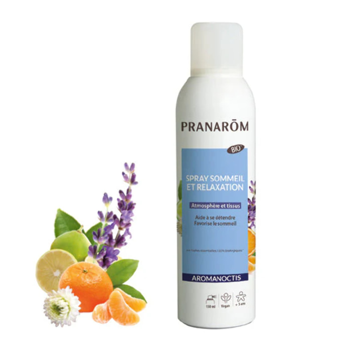 Pranarom - Spray sommeil et relaxation - Bio - 150 ML SPRAY