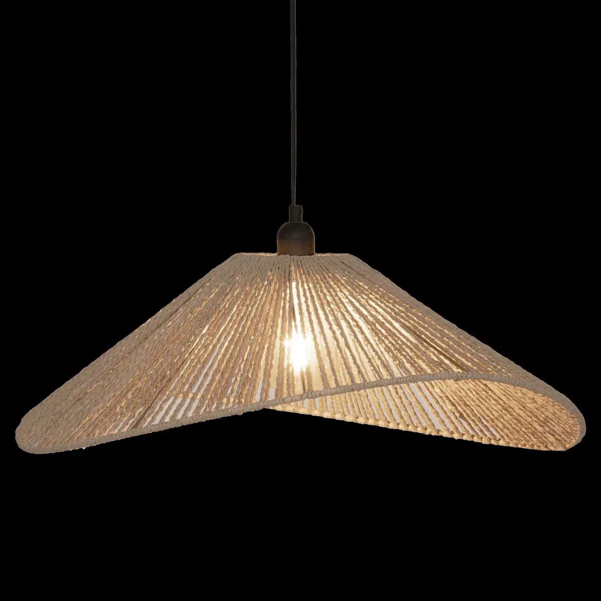 Suspension "Myha" D58cm beige