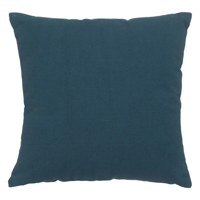 Coussin "Anjali" 38x38cm bleu