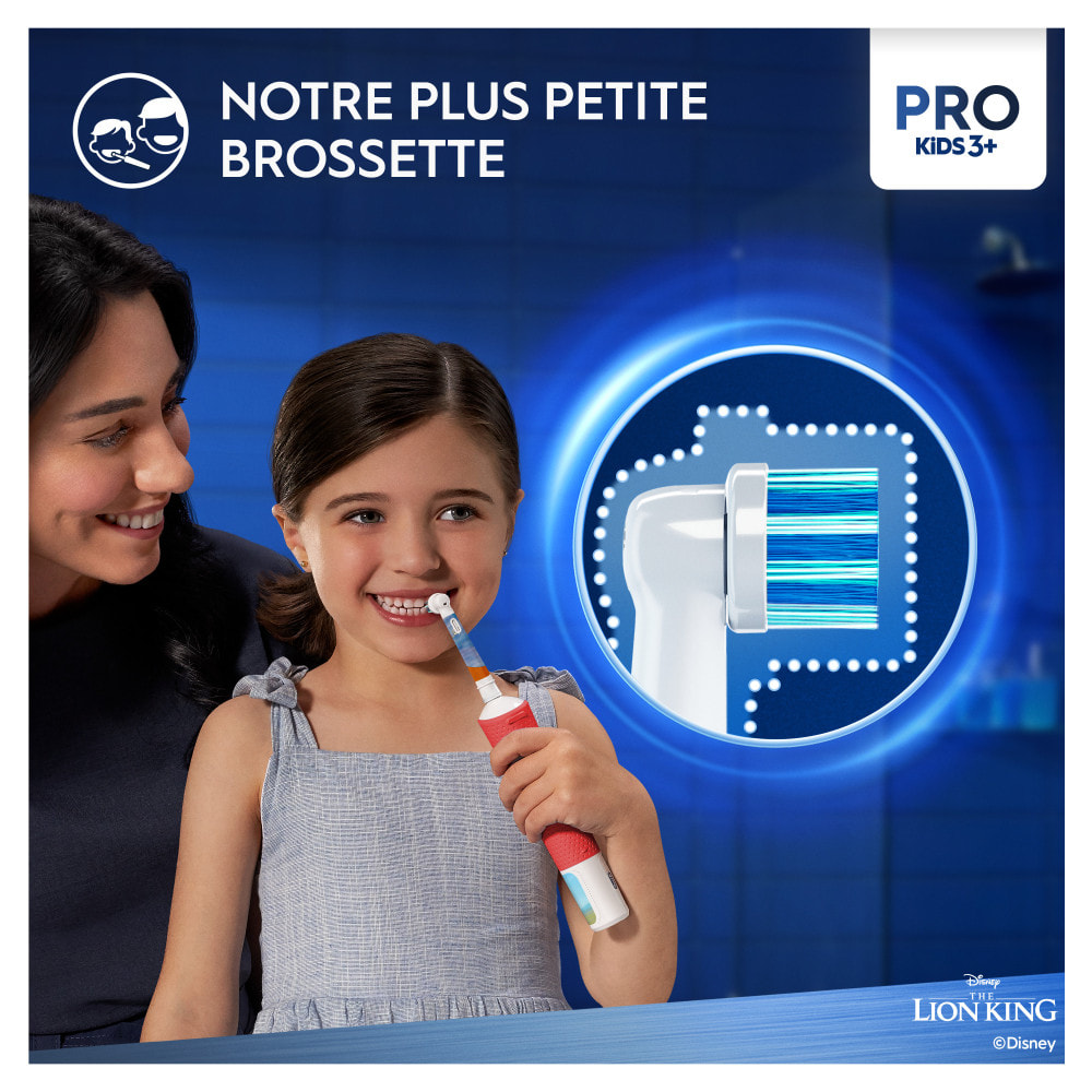 Oral-B Vitality Pro Kids - Le Roi Lion - Brosse À Dents Électrique