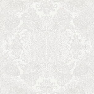 Serviette pur coton motif jacquard blanc Mille isaphire blanc
