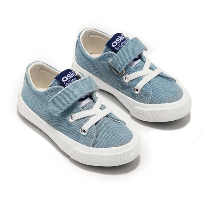 Zapatillas Elástico Denim