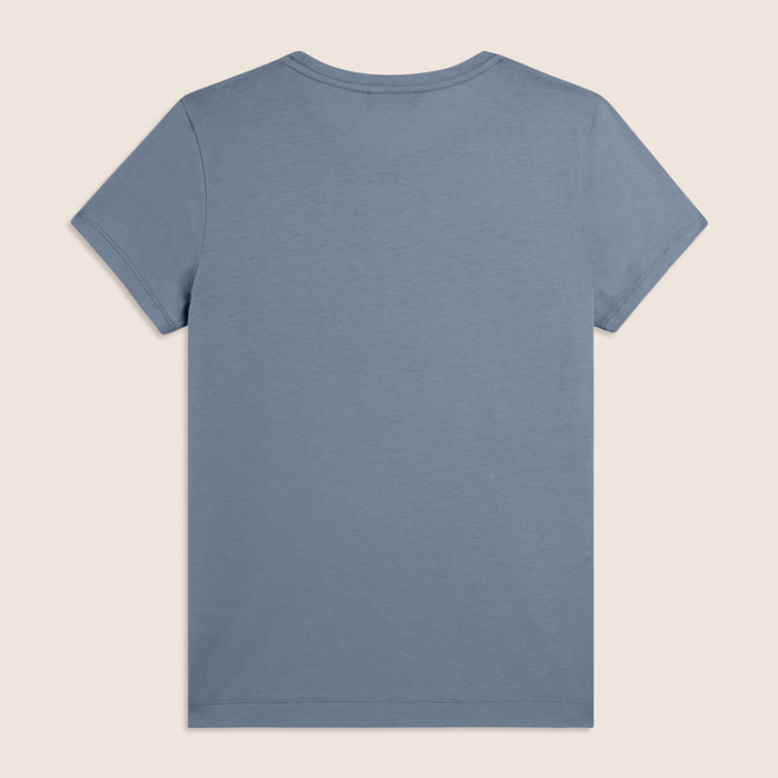 T-shirt manica corta con logo FREDDY in strass