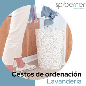 Cesto 25l diseño lineas