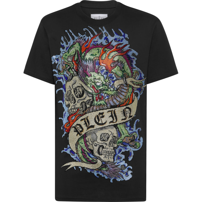 PHILIPP PLEIN T-Shirt Round Neck TATTOO