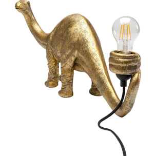 Lampe dinosaure doré Kare Design