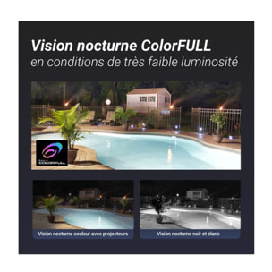 Caméra de surveillance EZVIZ Wifi H80X 4K motorisée