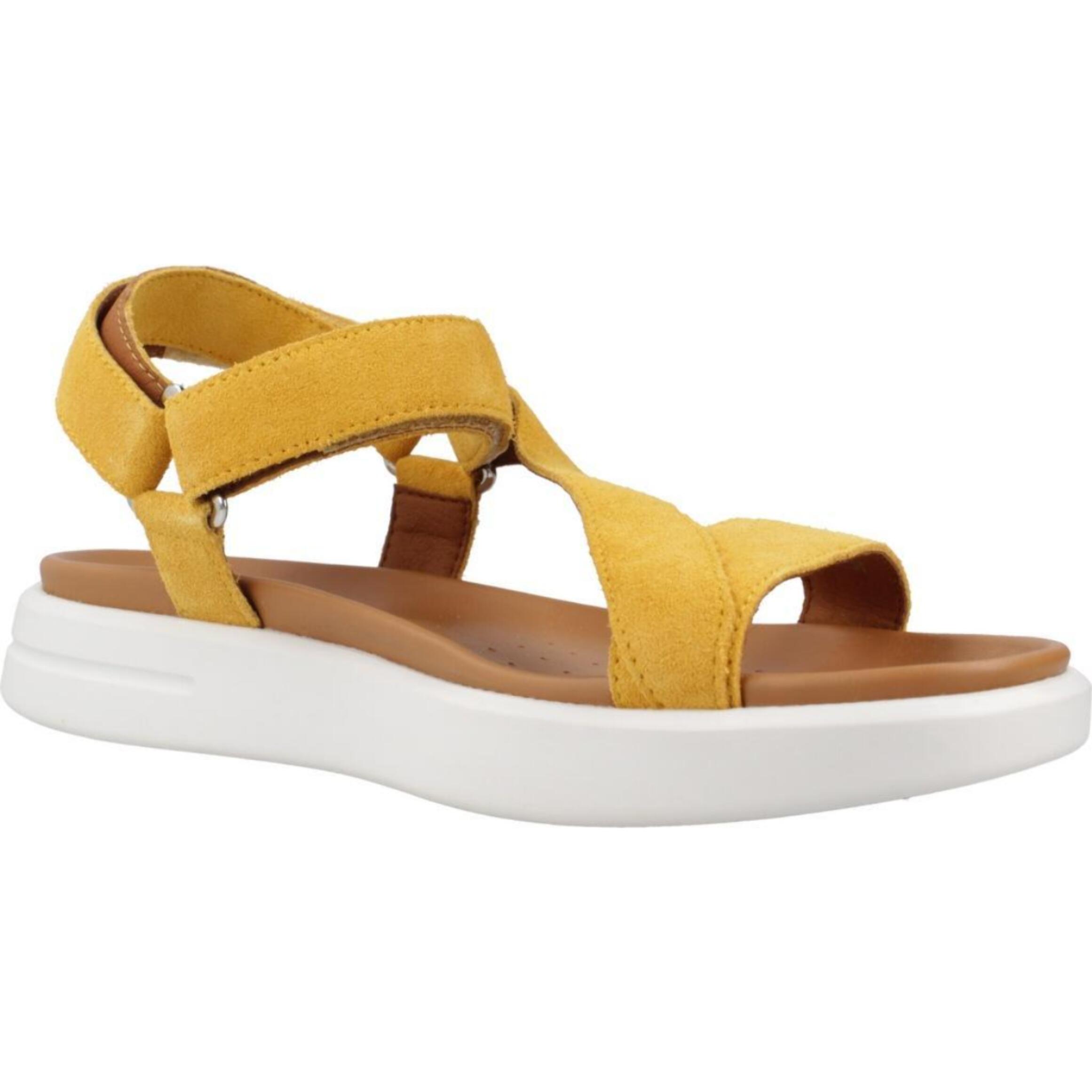 Sandalias Mujer de la marca GEOX  modelo D XAND 2S AMARILLO