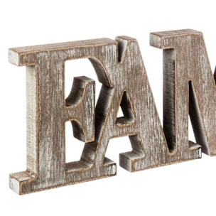 Mot à poser Lise H.11,7cm bois