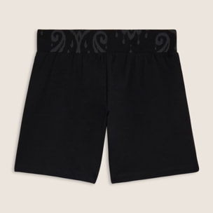 Short sportivi con fascia in vita floreale