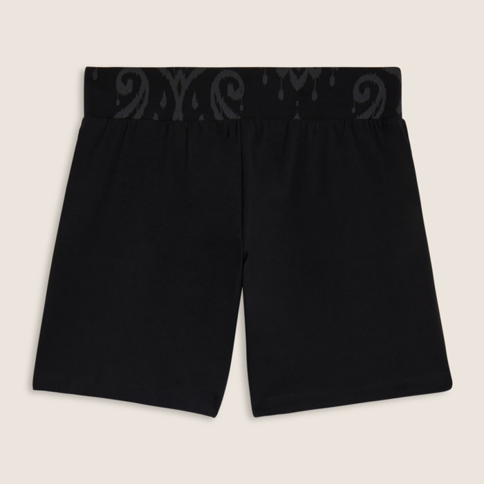 Short sportivi con fascia in vita floreale