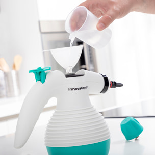Pulitore a Vapore a Mano Multiuso con Accessori 9 in 1 Steany InnovaGoods 0,35 L 3 Bar 1000W