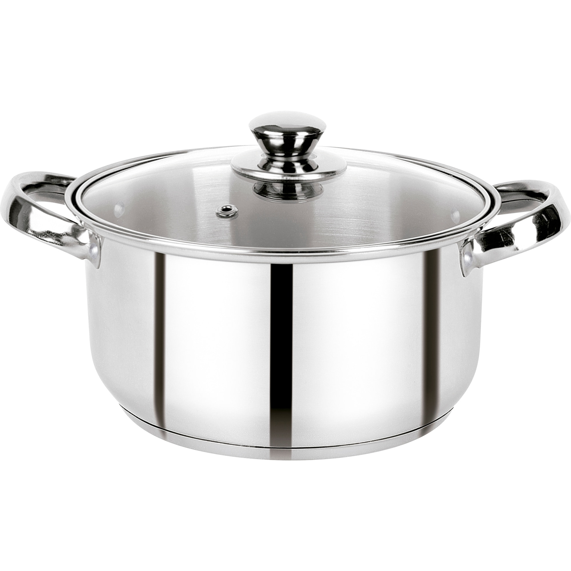 Set 9pc bateria cocina acero inox ind lexia