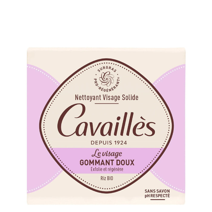 Le Visage - Nettoyant Visage Solide Gommant Doux 70 g