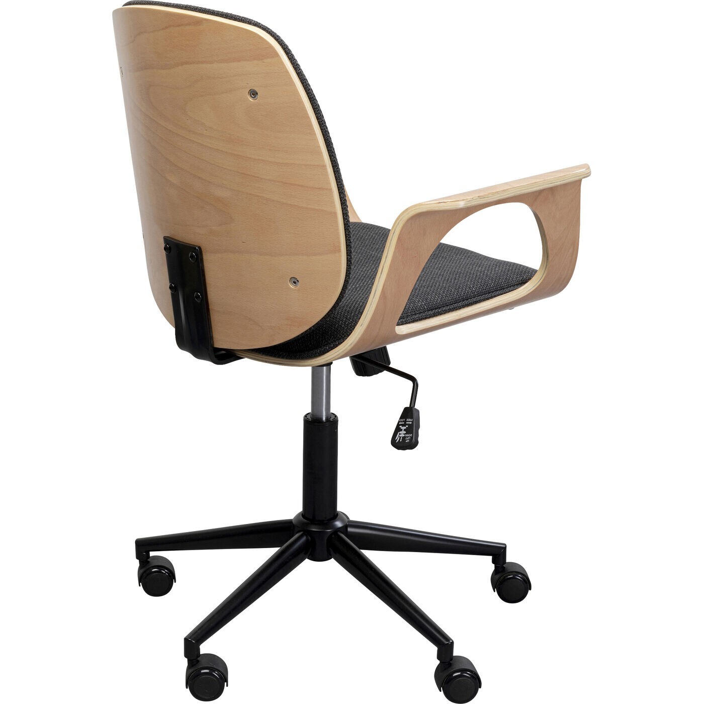 Chaise de bureau pivotante Patron peuplier Kare Design