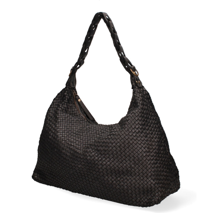 Borsa a spalla da donna - Modello Asteria - Vera pelle - 46.0 x 33.0 x 15.0 cm