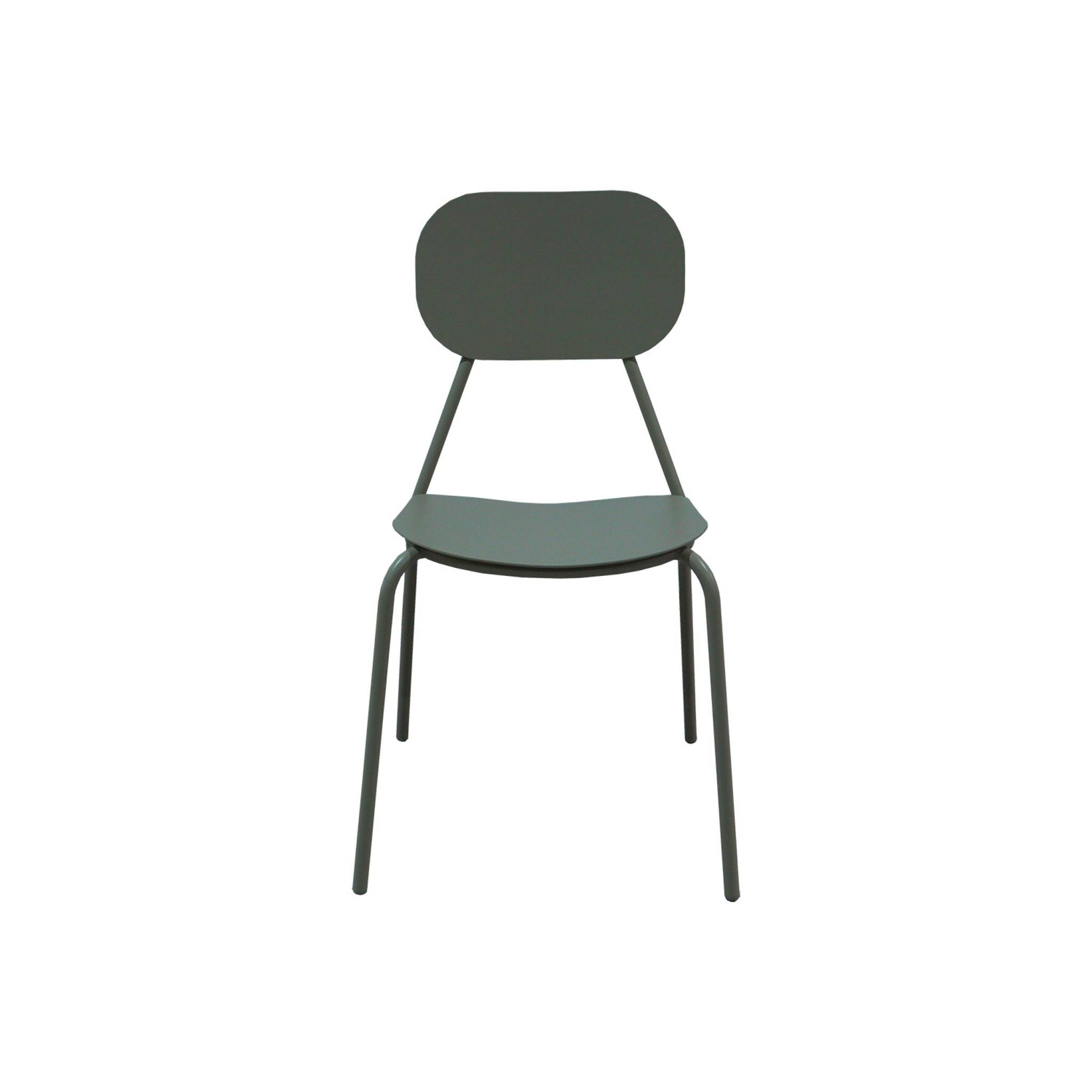 Chaise de jardin aluminium (lot de 4) AVELIA