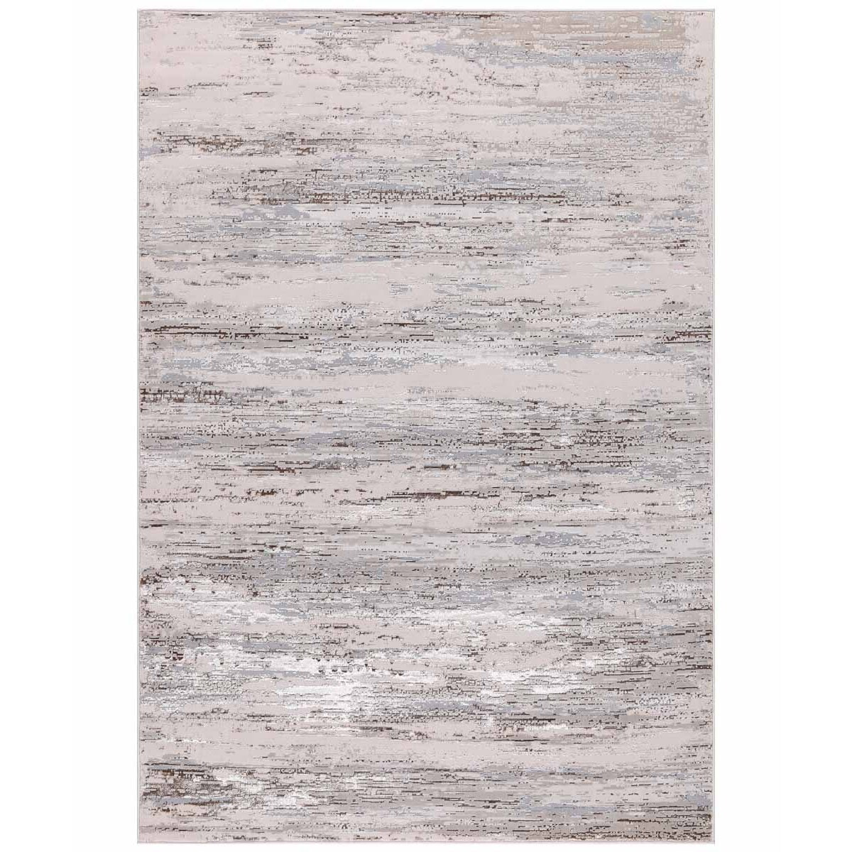 Tappeto Moderno Motivo Astratto Beige