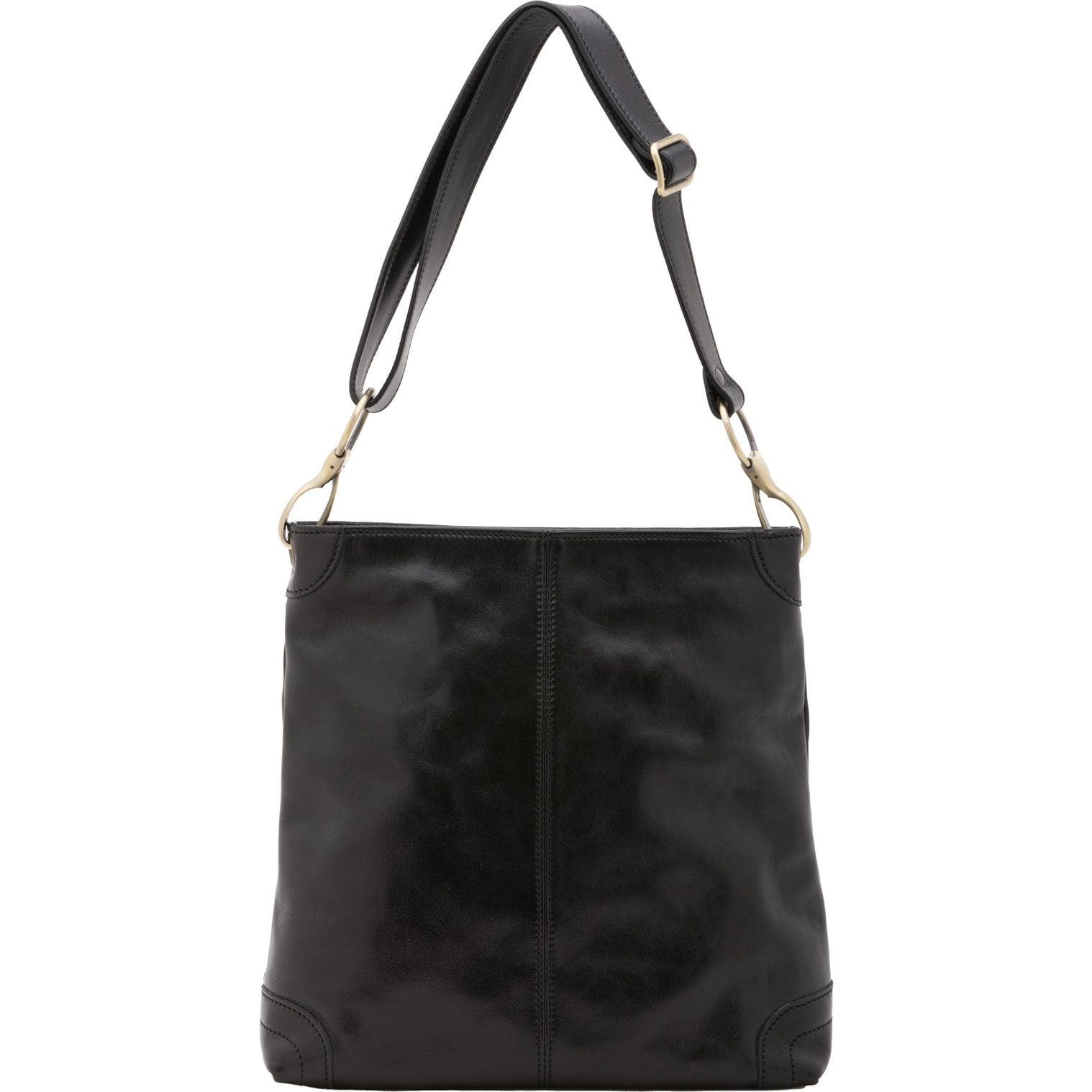 Borsa a spalla da donna - Modello False - 100% pelle - 32.0 x 32.0 x 11.0 cm