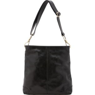 Borsa a spalla da donna - Modello False - 100% pelle - 32.0 x 32.0 x 11.0 cm
