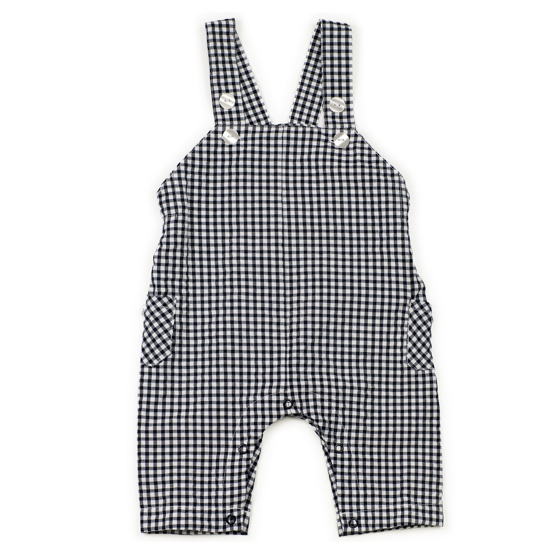 Salopette in Seersucker