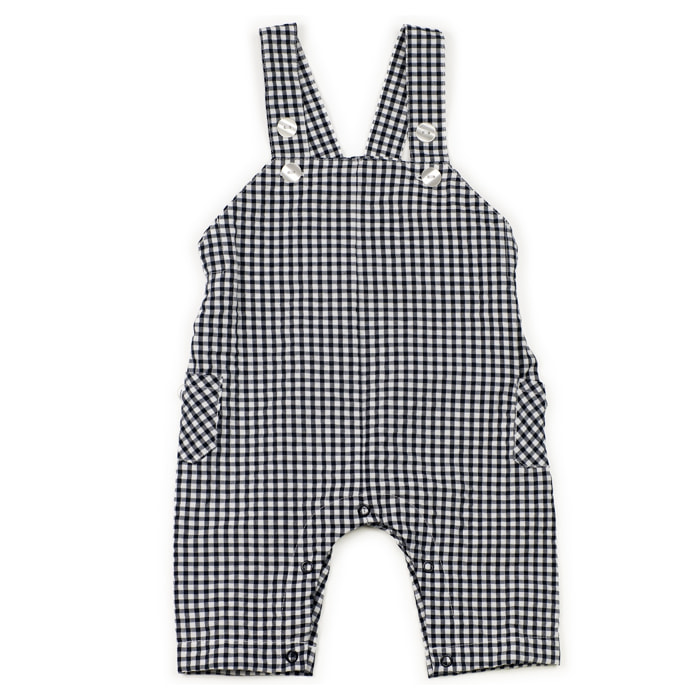 Salopette in Seersucker