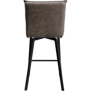 Tabouret de bar Toronto gris Kare Design