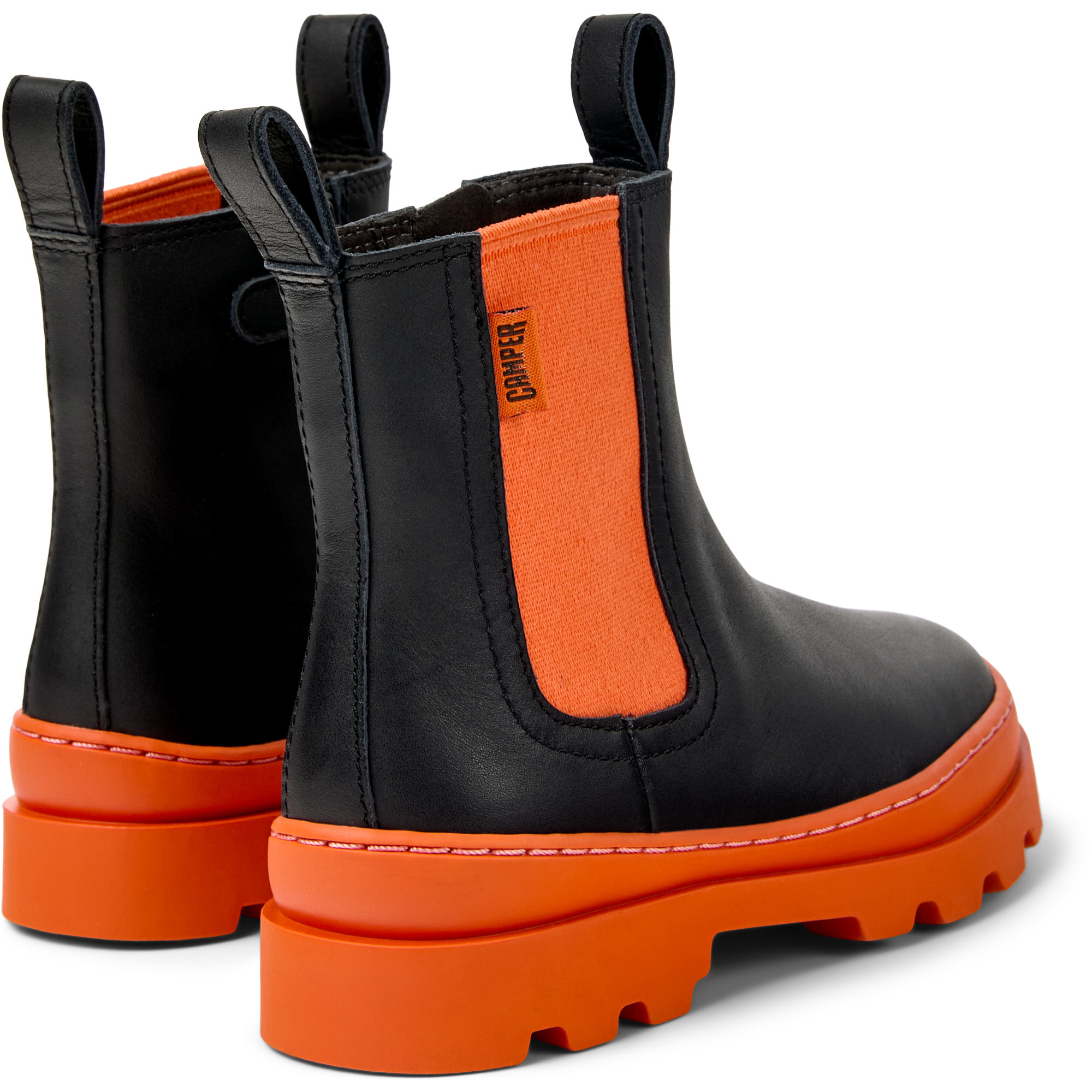 Stivaletti - CAMPER Brutus - Nero - Pelle liscia