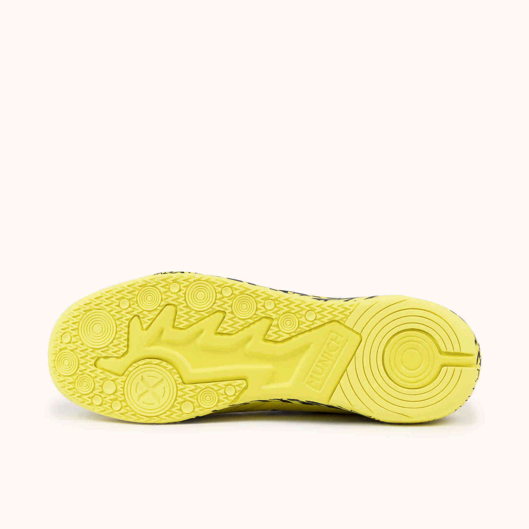 MUNICH GRESCA 2.0 10 Zapatillas de Fútbol Sala Profesionales Amarillo y Negro