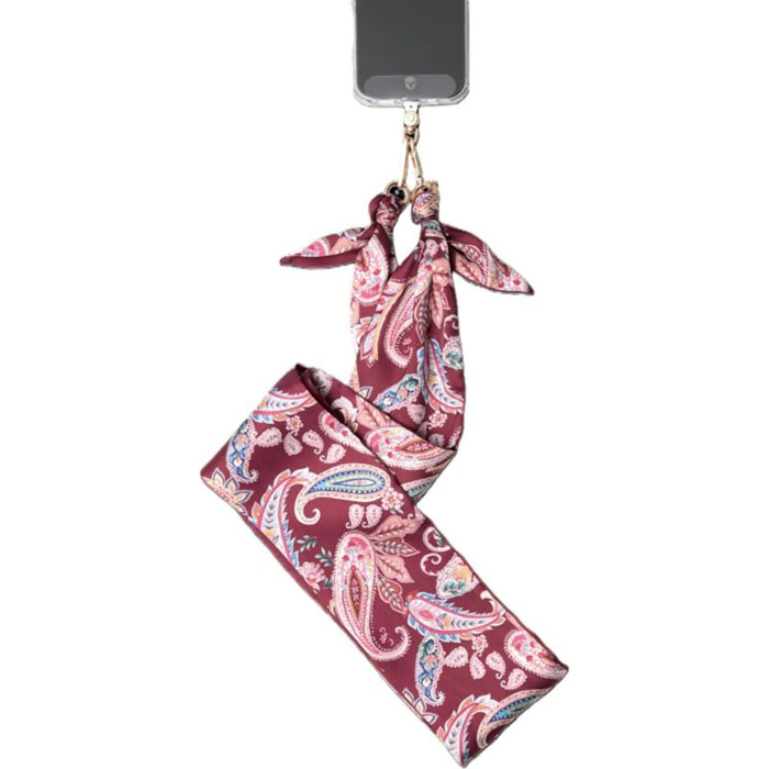 Bandoulière FORCE CASE Bandoulière bandana Bordeaux