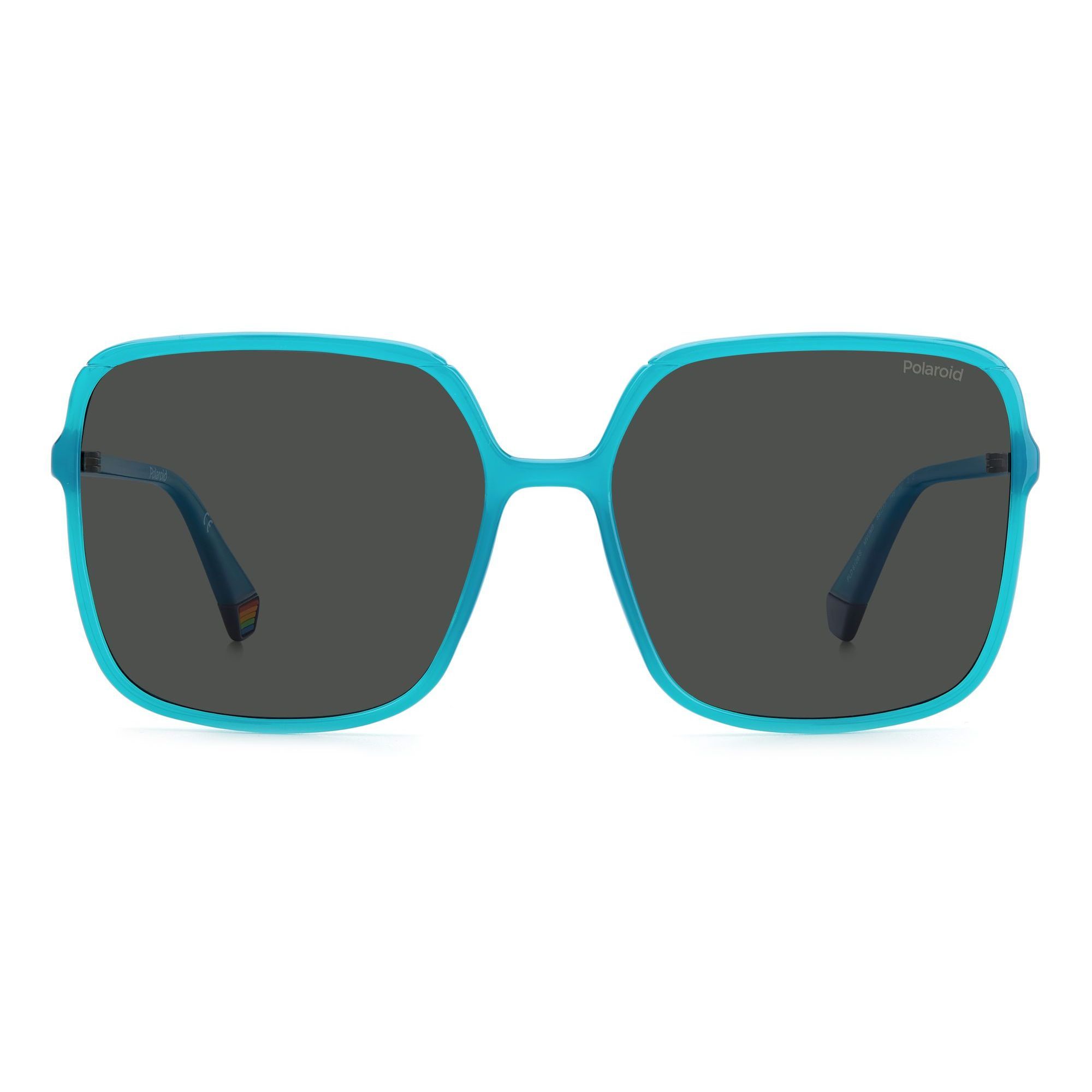 Polaroid - lunettes soleil - turquoise - Couleur des verres : gris foncé - polarisé
