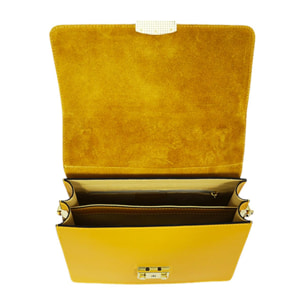 Borsa a mano Cheval Firenze Mira Giallo Senape