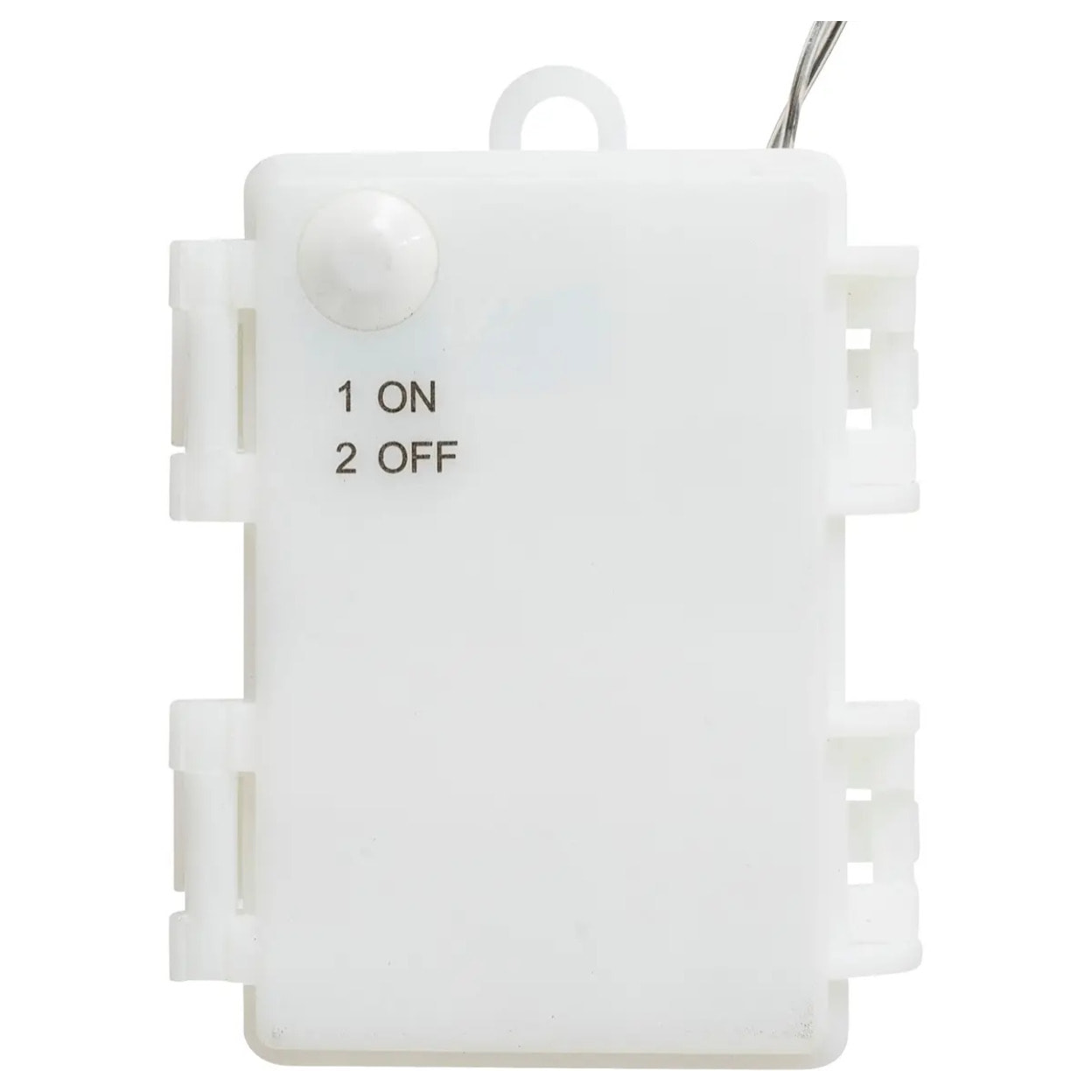 Décoration extérieure sucre d'orge lumineux 20 LED H.70cm