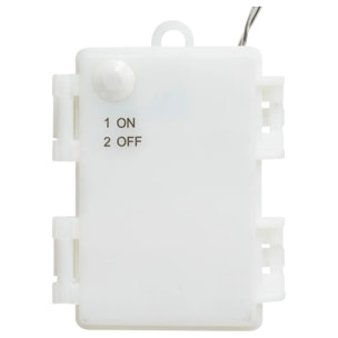 Décoration extérieure sucre d'orge lumineux 20 LED H.70cm