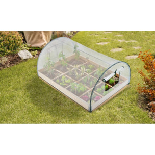 Bâche de rechange été/hiver pour serre aroma 115 cm - lot de 2