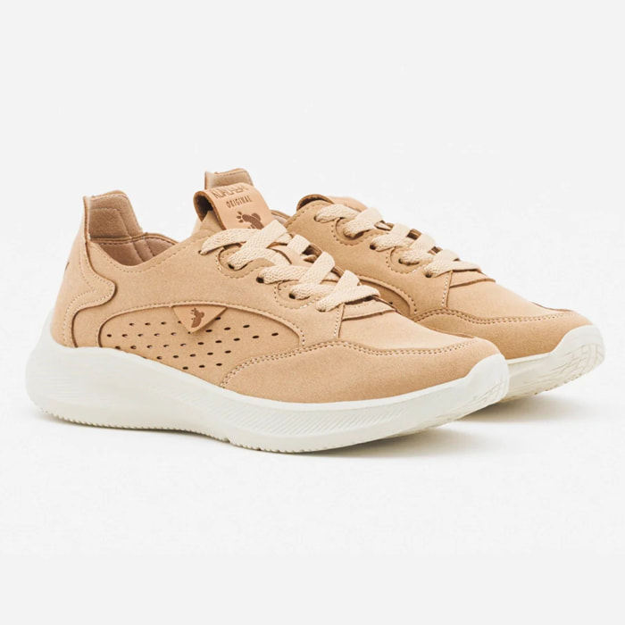 Zapatillas Memory Foam Camel - Beetle