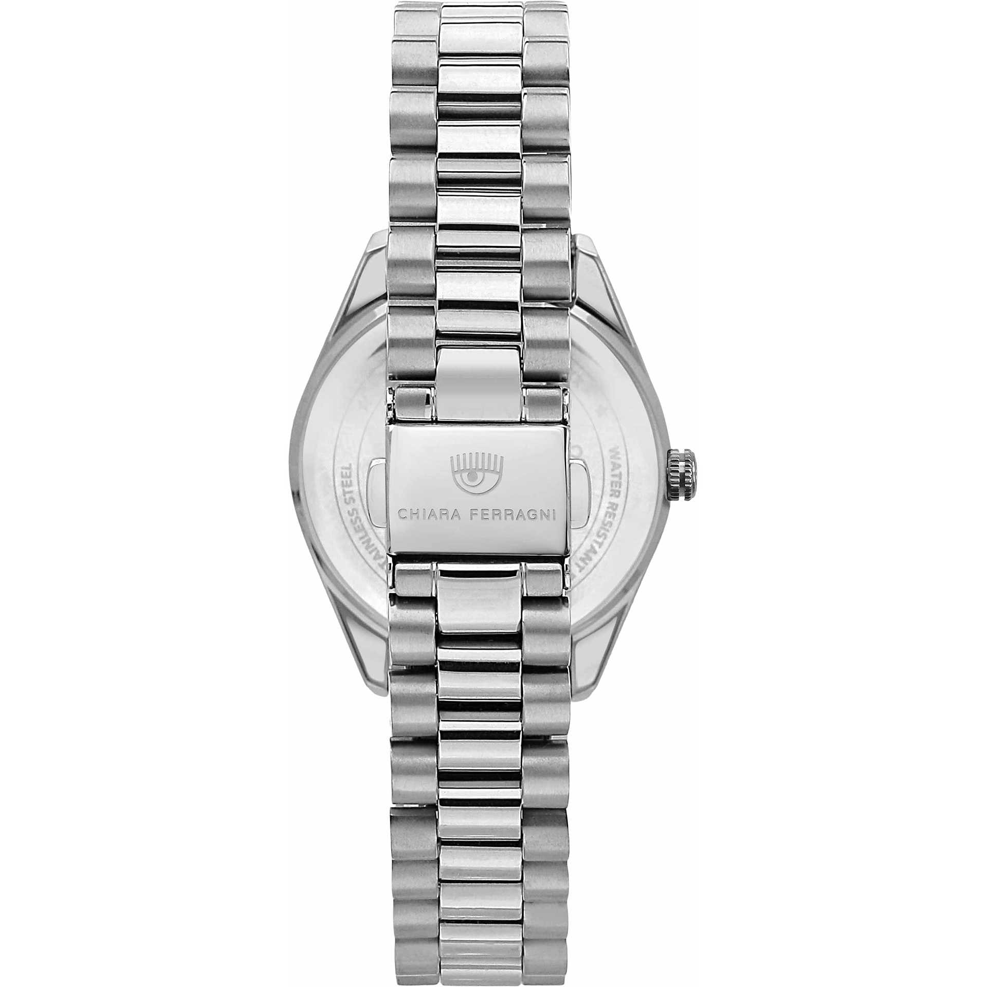 Reloj Chiara Ferragni R1953100510 Mujer Analogico Cuarzo con Correa de Acero inoxidable