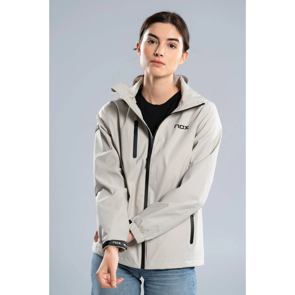 Softshell mujer TEAM gris claro
