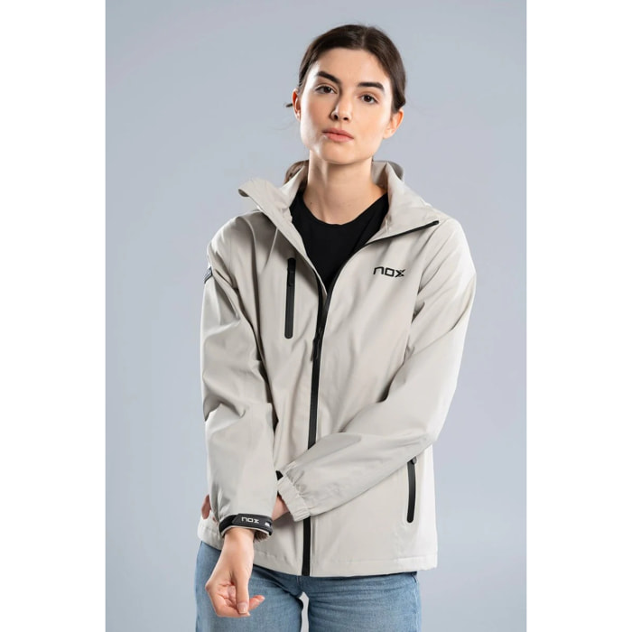 Softshell mujer TEAM gris claro