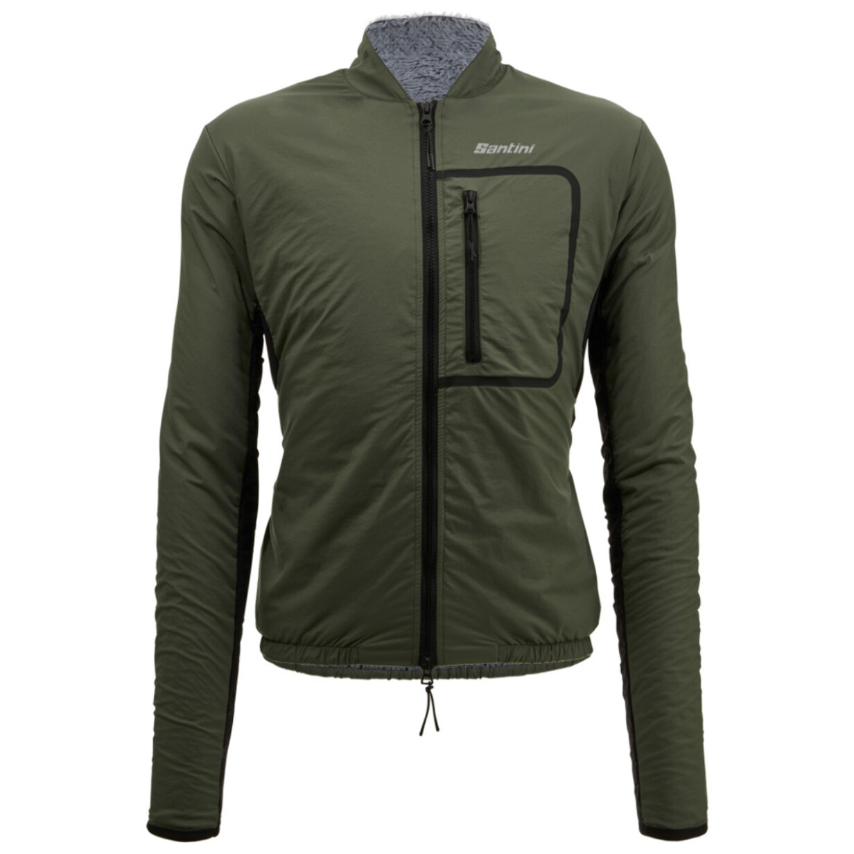 Alpha T - Giubbino Antivento - Verde Militare - Uomo