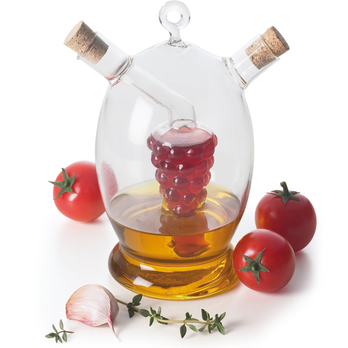 Oliera–Acetiera 60 cl Excelsa – Soffio, Vetro Trasparente