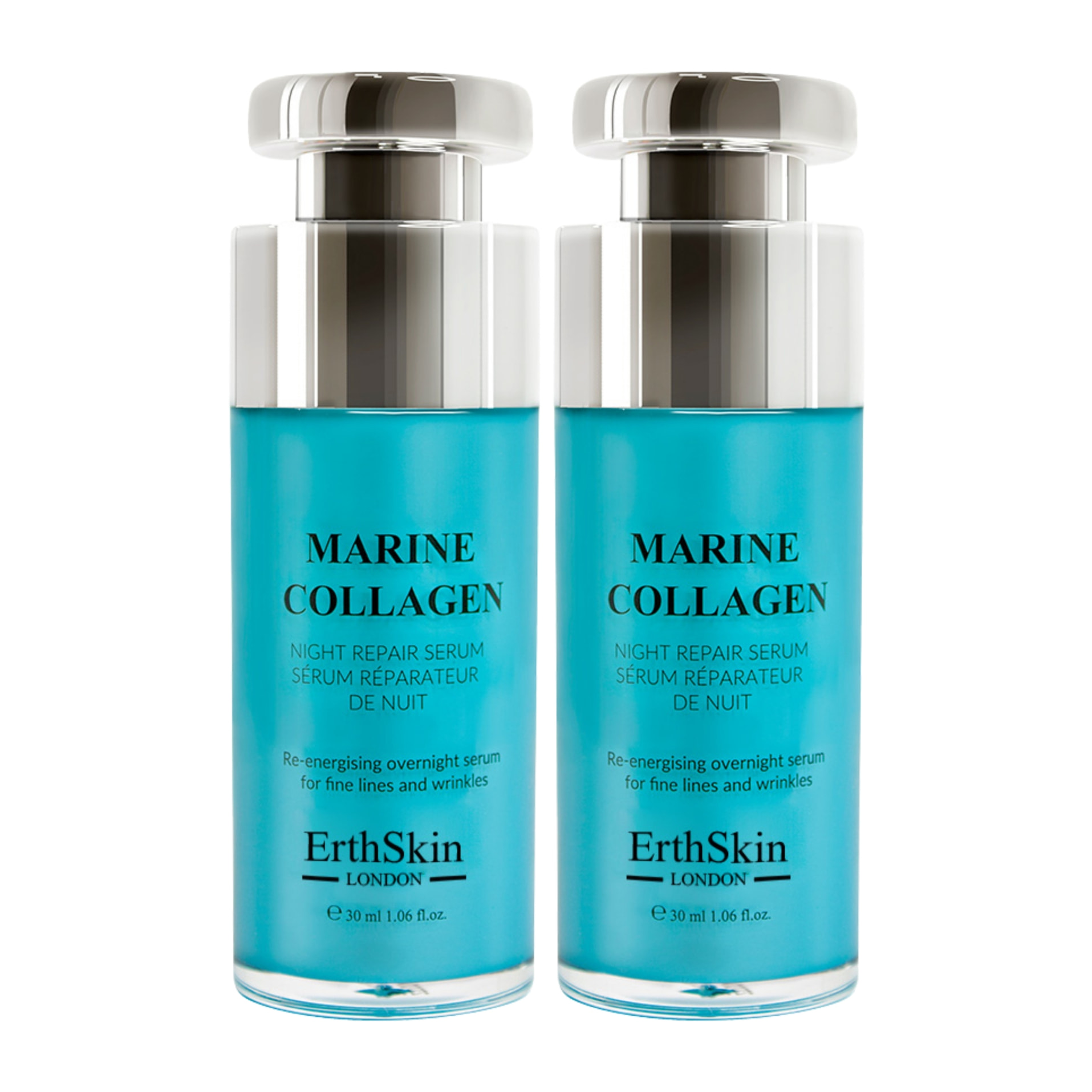 2x Suero reparador nocturno de colágeno marino 30 ml