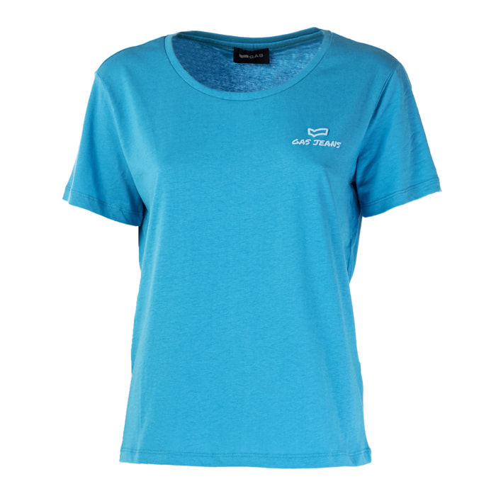 GAS t-shirt donna dresden blue