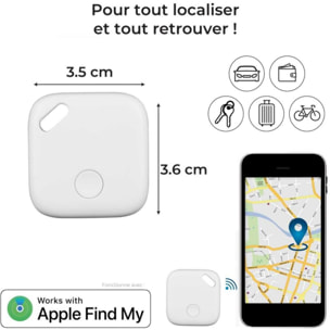 Tracker GPS BE MIX Wiami BLANC M12