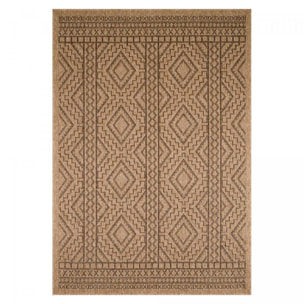 Tapis extérieur tissé kilim rectangle KAVU