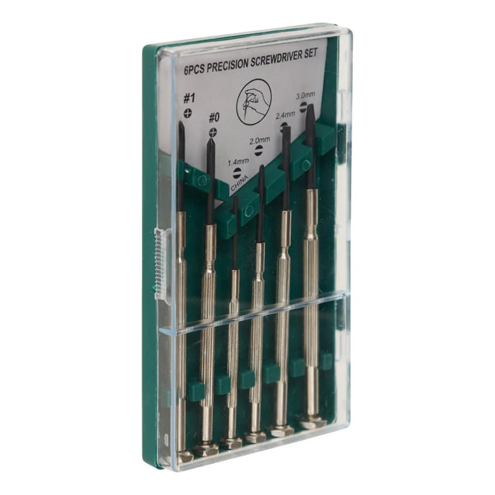 Kit Tournevis Precision 6 Pièces