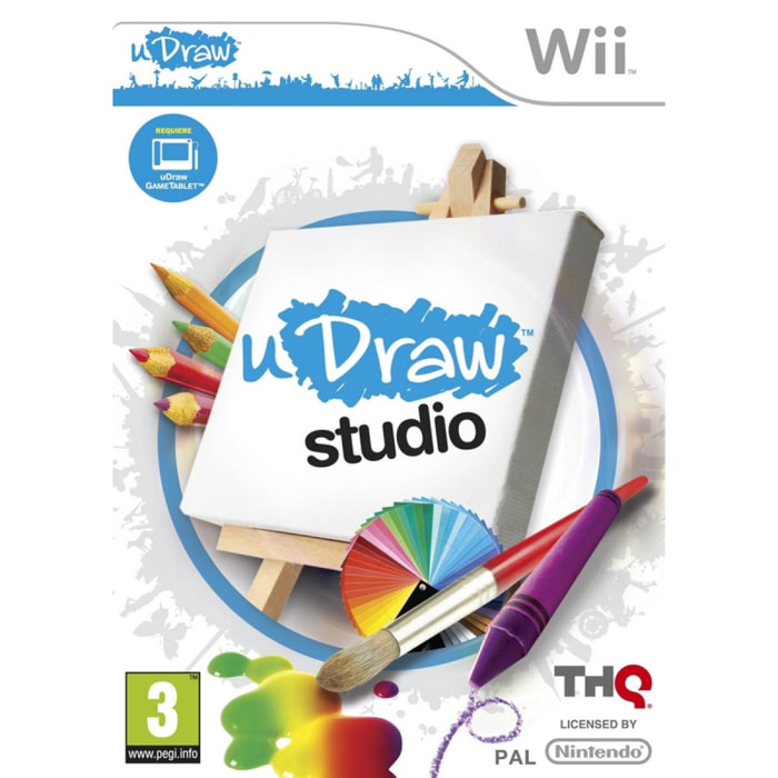 Udraw Studio: Artista Al Instante (Juego Solo) Wii Tablet