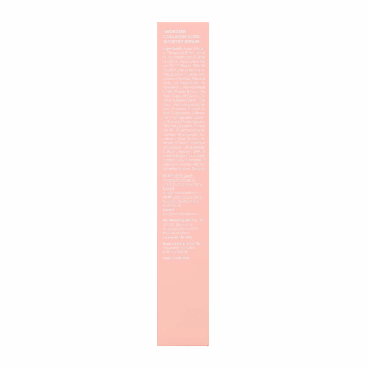 Sérum facial Collagen Glow Booster Serum Medicube 15 ml